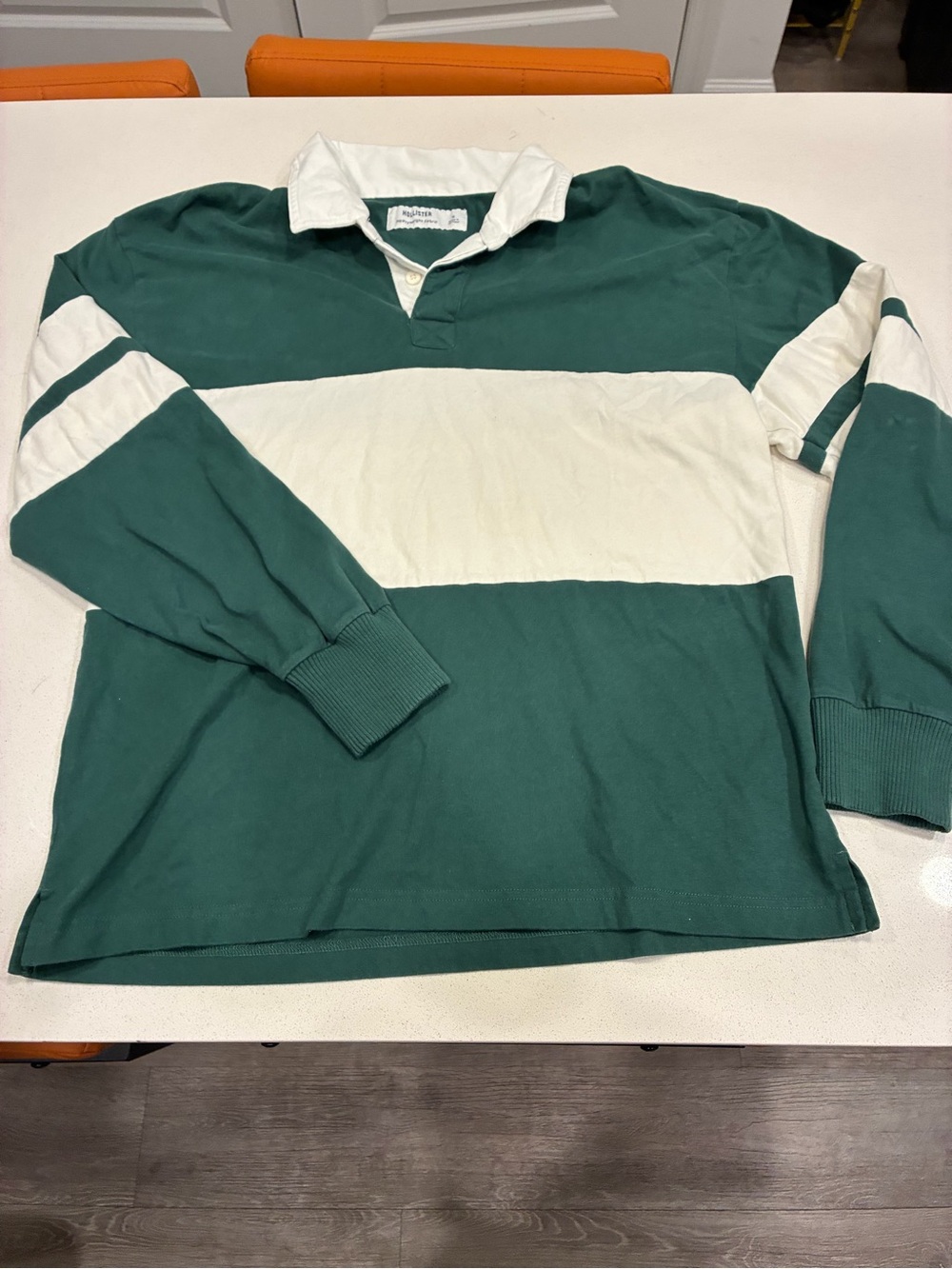 Hollister Long Sleeve Rugby Shirt